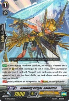 Dawning Knight, Gorboduc (G-SD02/011EN) [G-Start Deck 2: Knight of the Sun]