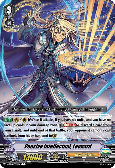 Pensive Intellectual, Leonard (V-EB14/035EN) [The Next Stage]