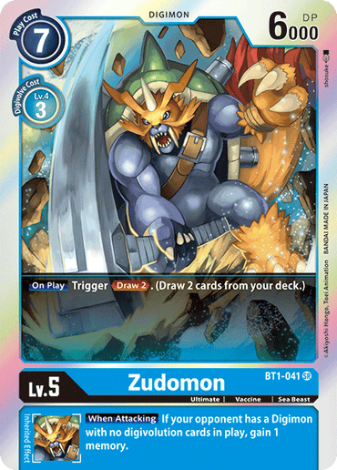 Zudomon [BT1-041] [Release Special Booster Ver.1.0]