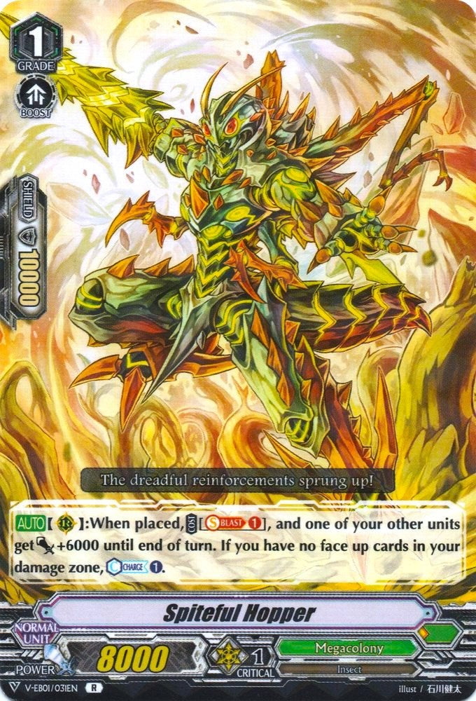 Spiteful Hopper (V-EB01/031EN) [The Destructive Roar]