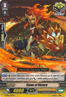 Flame of Victory (G-SD02/019EN) [G-Start Deck 2: Knight of the Sun]