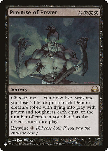 Promise of Power [The List]