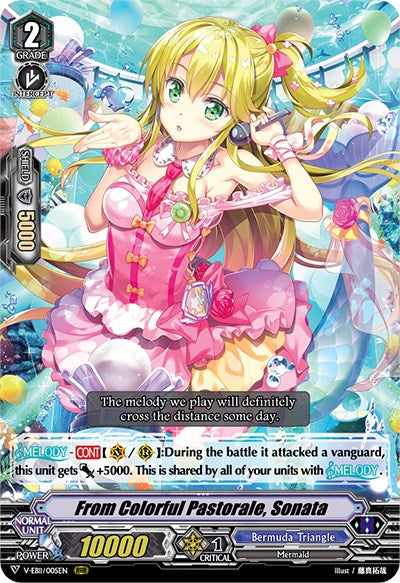 From Colorful Pastorale, Sonata (V-EB11/005EN) [Crystal Melody]