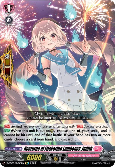 Nocturne of Flickering Lambency, Judith (D-SS05/Re35EN) [Festival Booster 2023]