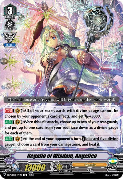 Regalia of Wisdom, Angelica (D-PV01/247EN) [History Collection]