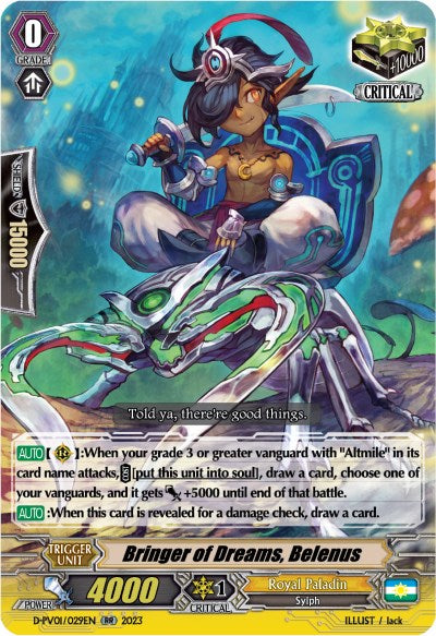 Bringer of Dreams, Belenus (D-PV01/029EN) [History Collection]