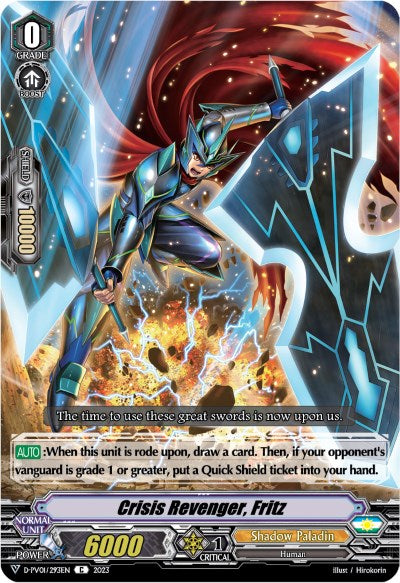 Crisis Revenger, Fritz (D-PV01/293EN) [History Collection]