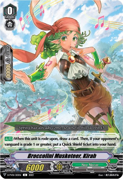 Broccolini Musketeer, Kirah (D-PV01/313EN) [History Collection]