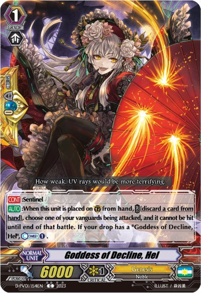 Goddess of Decline, Hel (D-PV01/154EN) [History Collection]