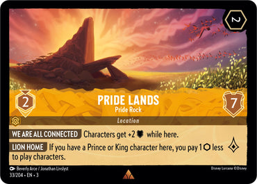 Pride Lands - Pride Rock (33/204) [Into the Inklands]