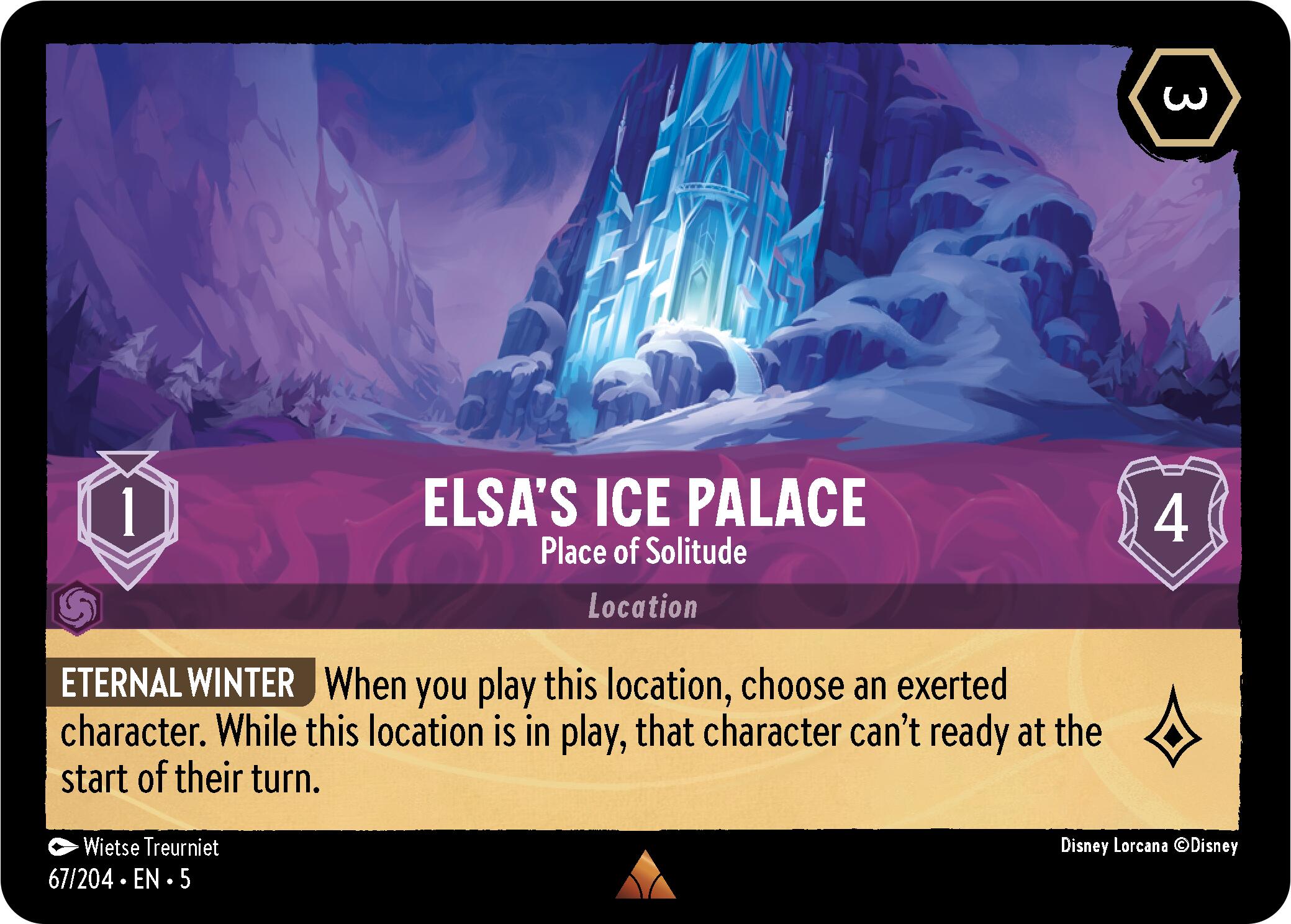 Elsa's Ice Palace - Place of Solitude (67/204) [Shimmering Skies]