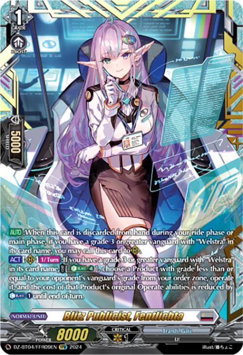 Blitz Publicist, Fentlichta (DZ-BT04/FFR09EN) [Destined Showdown]