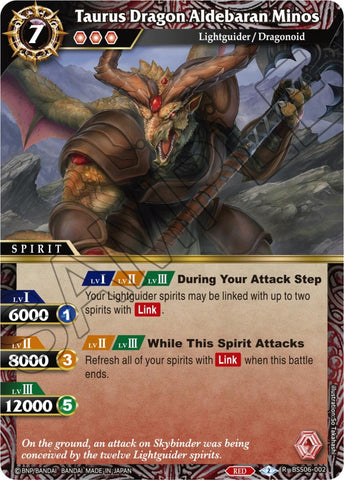 Taurus Dragon Aldebaran Minos (BSS06-002) [Generational Link]