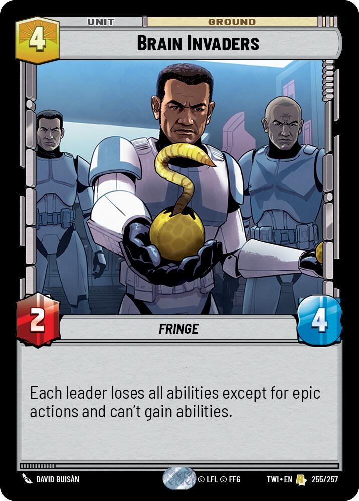 Brain Invaders (255/257) (255/257) [Twilight of the Republic]