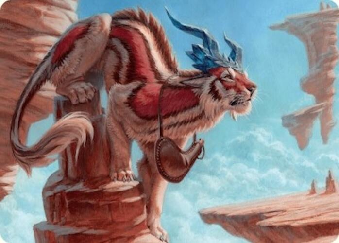 Felidar Savior Art Card (3/54) [Foundations Art Series]