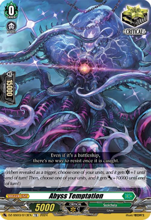 Abyss Temptation (DZ-SS03/013EN) [Stride Deckset -Nightrose-]