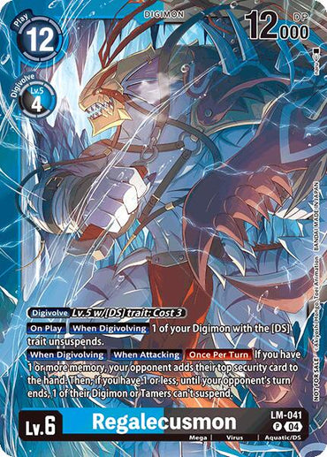 Regalecusmon [LM-041] (Limited Card Pack) [World Convergence]