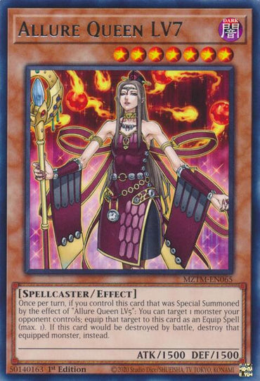 Allure Queen LV7 [MZTM-EN065] Rare