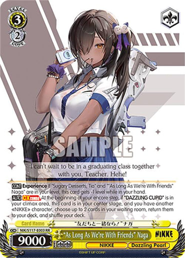 "As Long As We're With Friends" Naga (NIK/S117-E003 RR) [GODDESS OF VICTORY: NIKKE]
