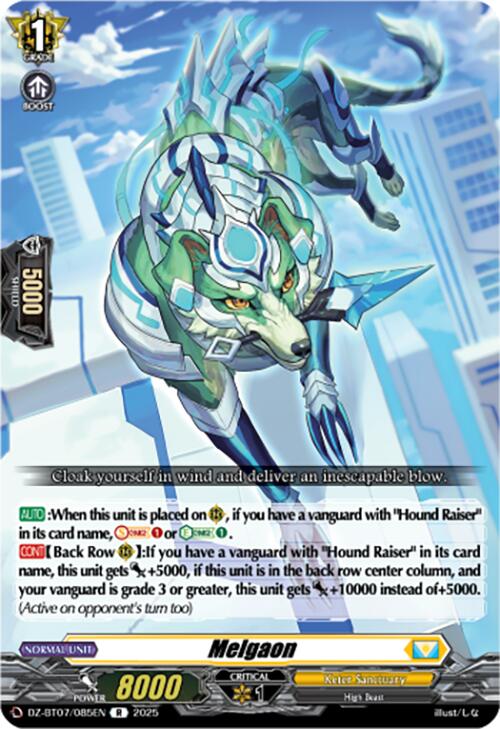 Melgaon (DZ-BT07/085EN) [Moon Fangs & Cerulean Blaze]