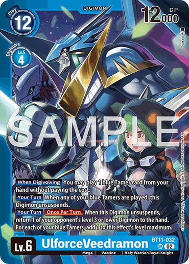 UlforceVeedramon [BT11-032] (Limited Card Pack -Billion Bullet-) [Limited Card Pack -Billion Bullet-]
