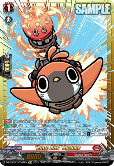 "Butto Bird" Suzume (DZ-SS05/GCR02EN) [CoroCoro Start Deck Pack]