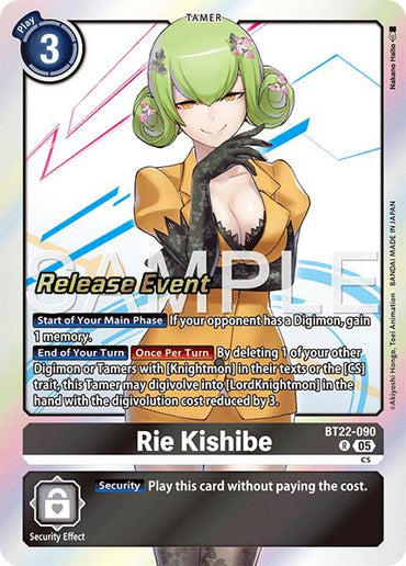 Rie Kishibe [BT22-090] [Cyber Eden Release Event Cards]