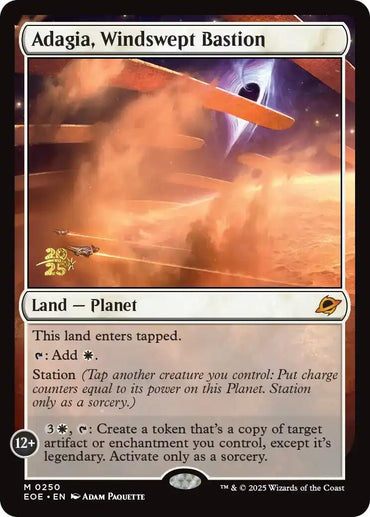 Adagia, Windswept Bastion [Edge of Eternities Prerelease Promos]