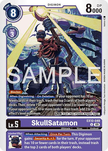 SkullSatamon [EX10-049] [Sinister Order]