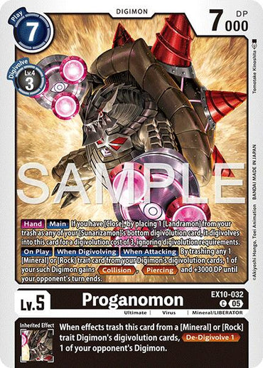 Proganomon [EX10-032] [Sinister Order]