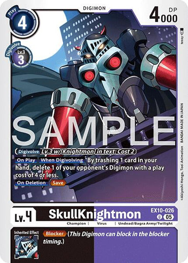 SkullKnightmon [EX10-026] [Sinister Order]