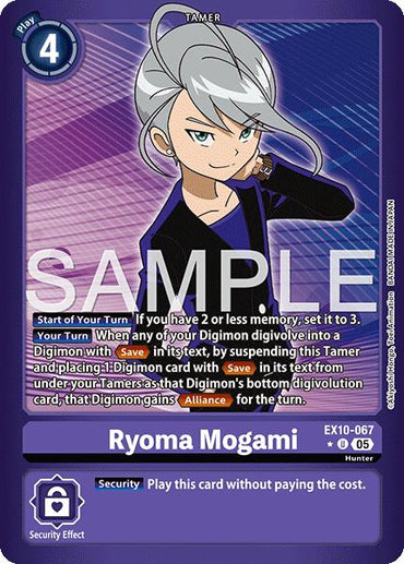 Ryoma Mogami [EX10-067] (Limited Foil) [Sinister Order]