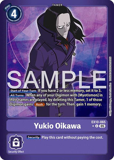 Yukio Oikawa [EX10-065] (Limited Foil) [Sinister Order]