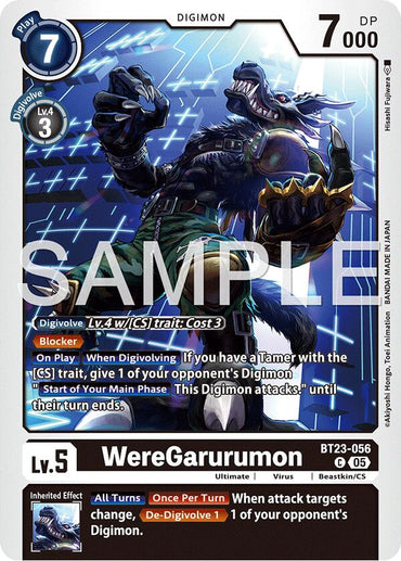 WereGarurumon [BT23-056] [Hackers' Slumber]