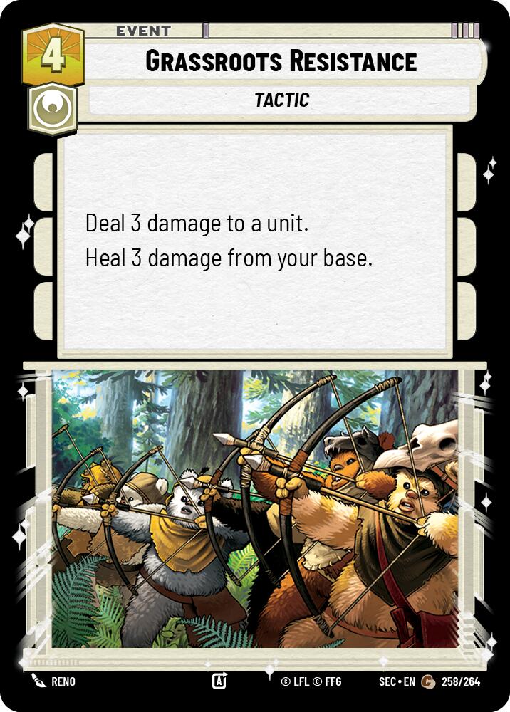 Grassroots Resistance (258/264) (258/264) [Secrets of Power]