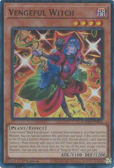 Vengeful Witch [DOOD-EN004] Super Rare