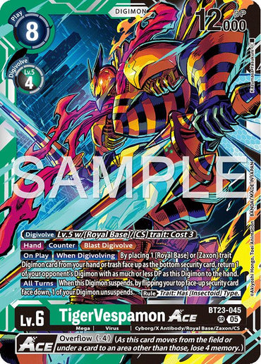 TigerVespamon ACE [BT23-045] [Hackers' Slumber]