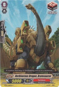 Herbivorous Dragon, Brutosaurus (BT03/060EN) [Demonic Lord Invasion]