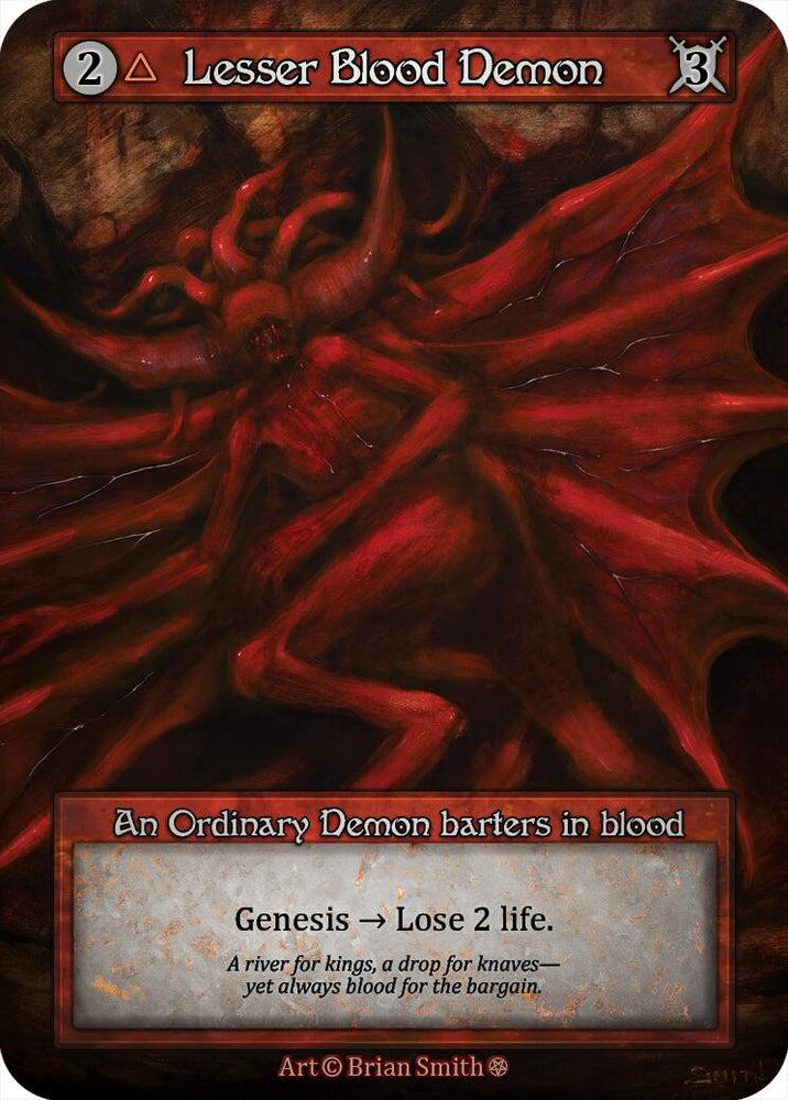 Lesser Blood Demon [Gothic]