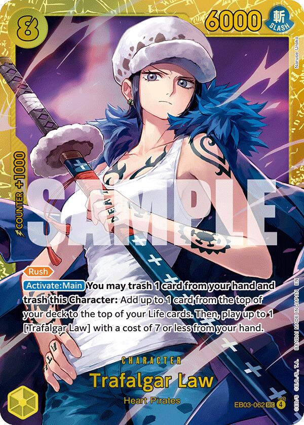 Trafalgar Law [Extra Booster: One Piece Heroines Edition]