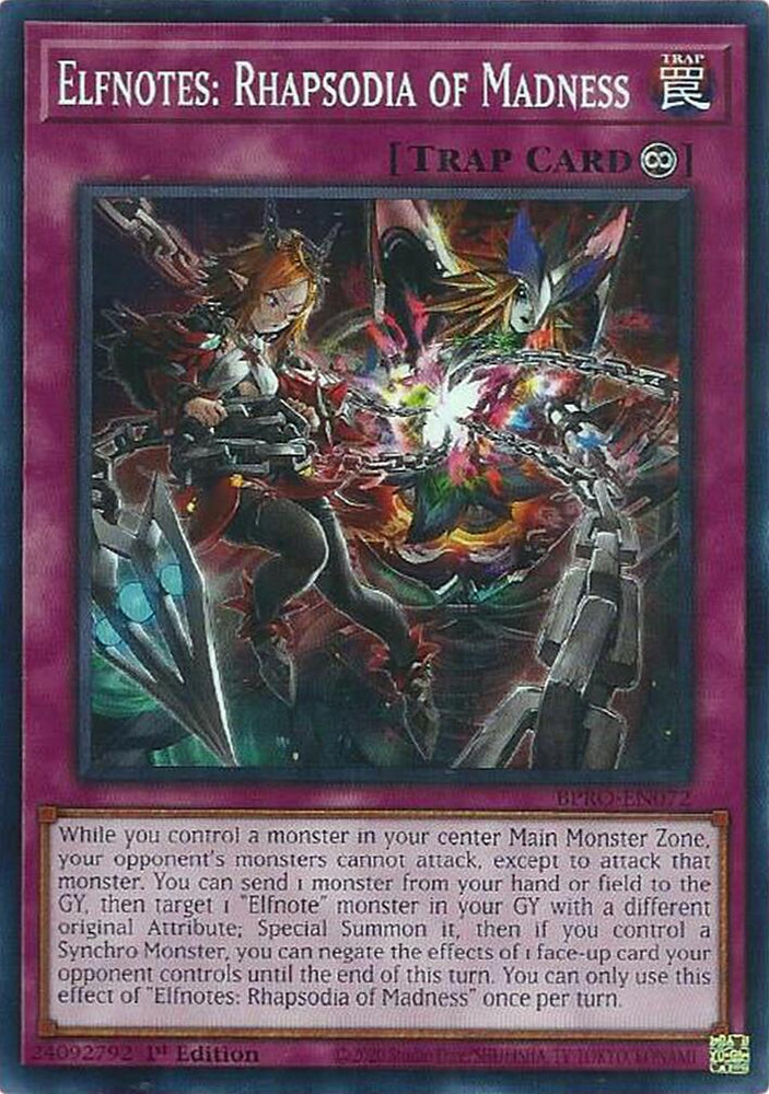 Elfnotes: Rhapsodia of Madness [BPRO-EN072] Common