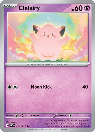 Clefairy (074/217) [Mega Evolution: Ascended Heroes]