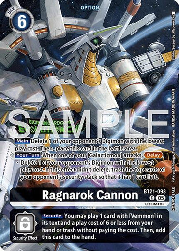 Ragnarok Cannon [BT21-098] (Evolution Cup 2026 Vol. 1 Top 4) [World Convergence]