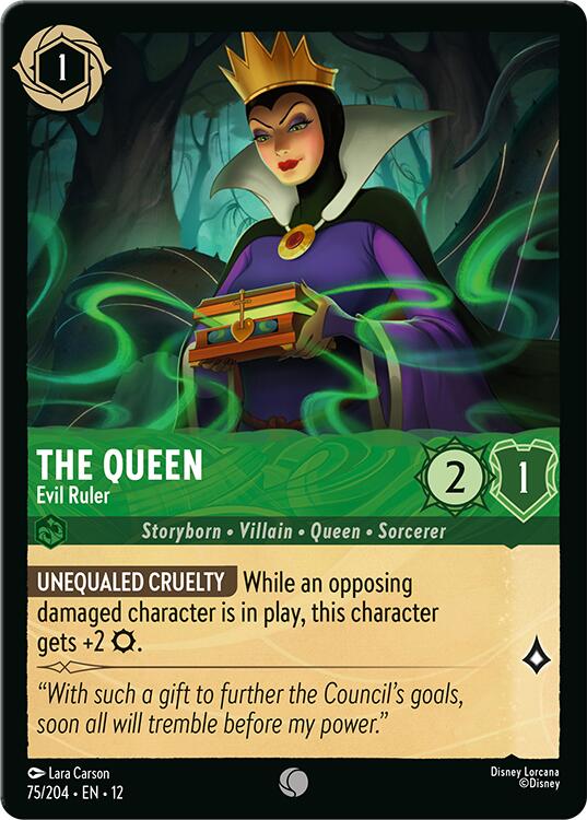 The Queen - Evil Ruler (75/204) [Wilds Unknown]