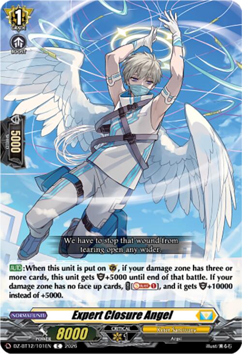 Expert Closure Angel (DZ-BT12/101EN) [Chasm of Lost Souls]