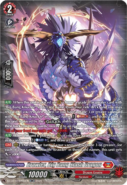 Brawler, Big Bang Slash Dragon (DZ-BT12/SR06EN) [Chasm of Lost Souls]