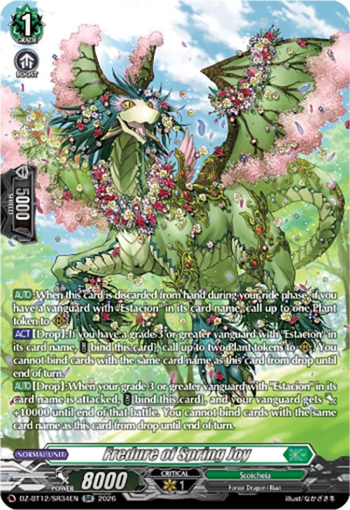 Fredure of Spring Joy (DZ-BT12/SR34EN) [Chasm of Lost Souls]