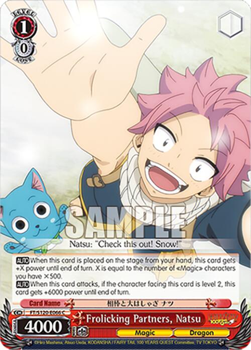 Frolicking Partners, Natsu (FT/S120-E066 C) [FAIRY TAIL 100 YEARS QUEST]