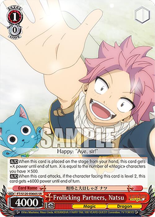 Frolicking Partners, Natsu (FT/S120-E066S SR) [FAIRY TAIL 100 YEARS QUEST]
