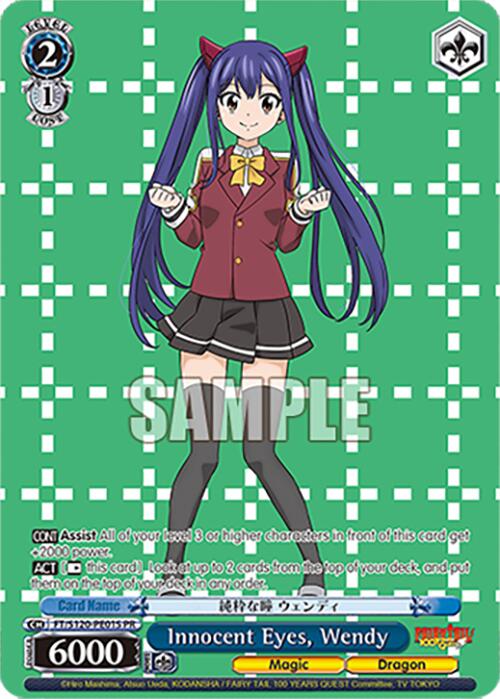 Innocent Eyes, Wendy (FT/S120-PE01S PR) (Foil) [FAIRY TAIL 100 YEARS QUEST]